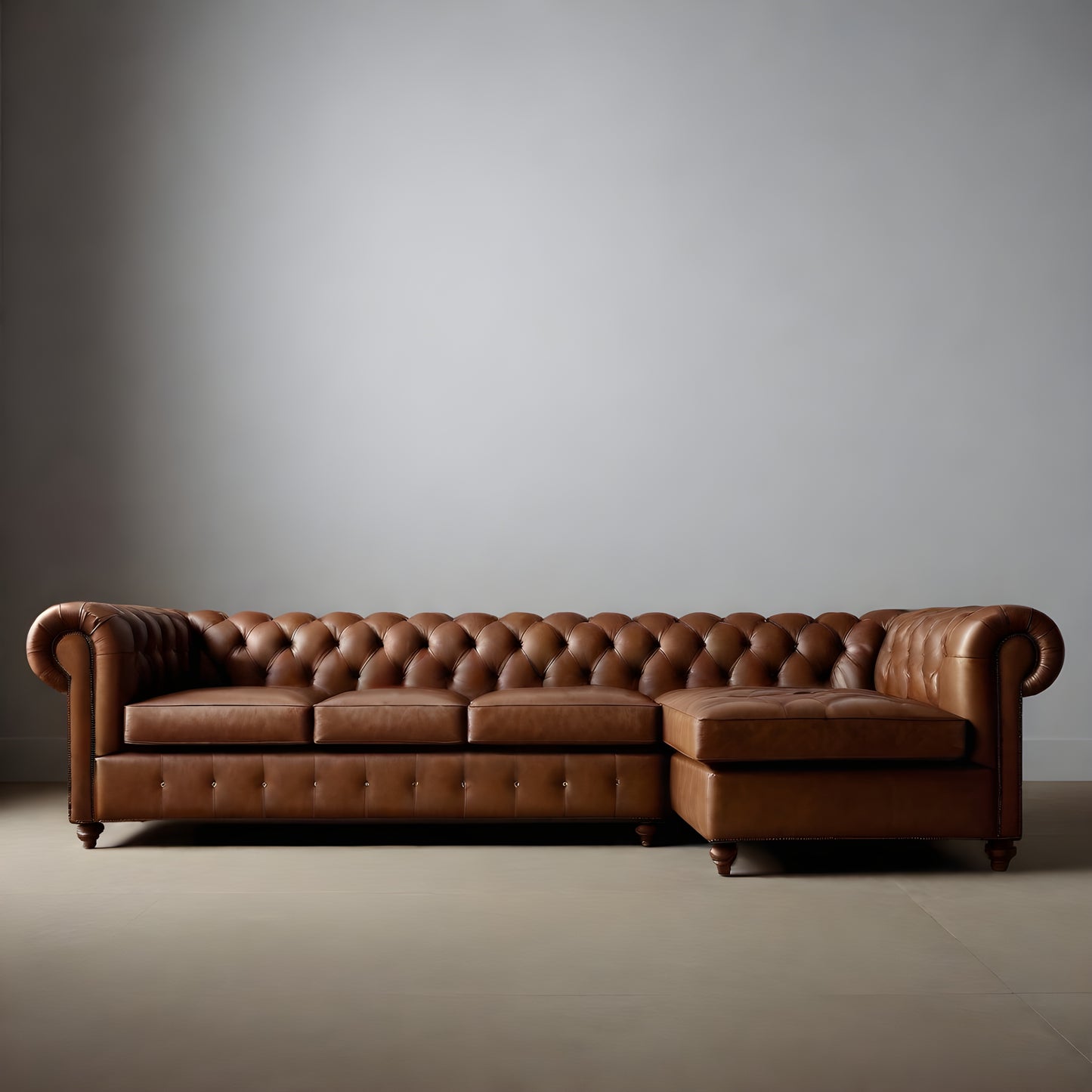 Harlow Chesterfield Sectional Sofa